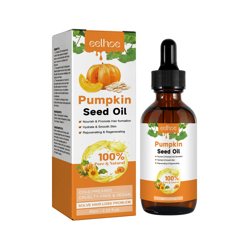Pumpkin Seed Oil Moistens Hair Root Pumpkin Seed Oil Moistens Hair Root