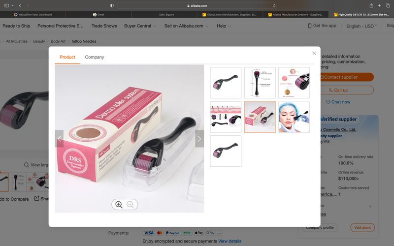 1.5mm Derma Roller 1.5mm Derma Roller
