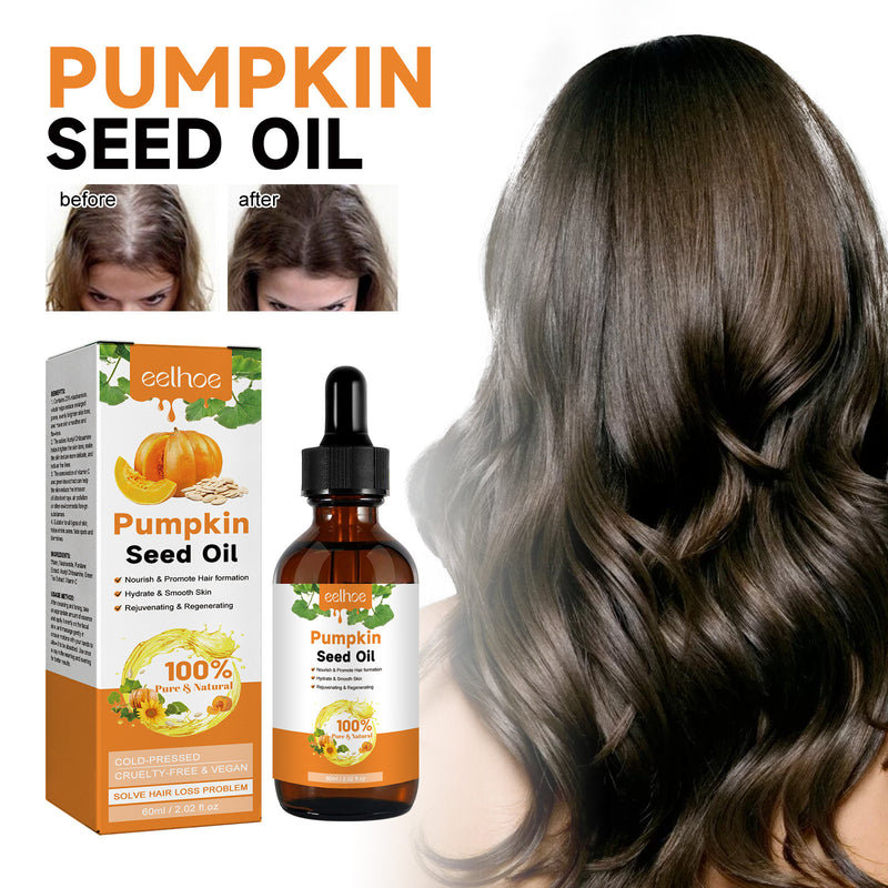 Pumpkin Seed Oil Moistens Hair Root Pumpkin Seed Oil Moistens Hair Root