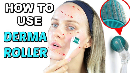 How To Use A Derma Roller - Step By Step Guide (VIDEO)
