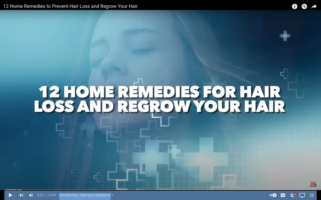 12 Home Remedies to Prevent Hair Loss and Regrow Your Hair (by DR Eric Berg DC)