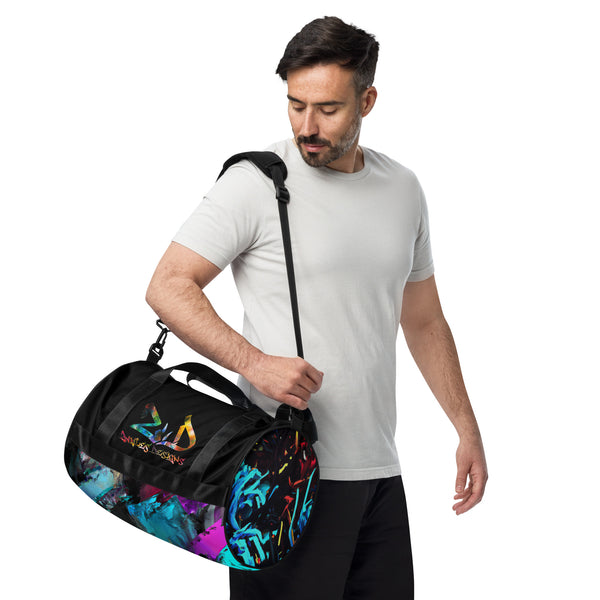 water-resistant gym bag