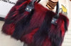 Luxury Real Fox Fur Women Handbags