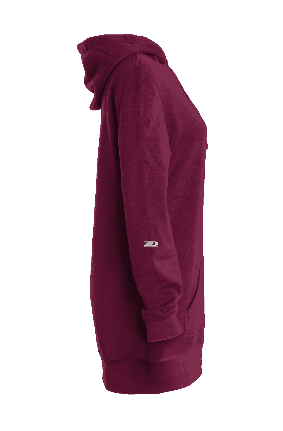 Hooded Sweatshirt Dress by Zawles Designs