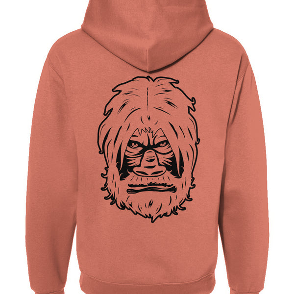 Zawles Designs. LAE Big Foot's Headshot Hoodie