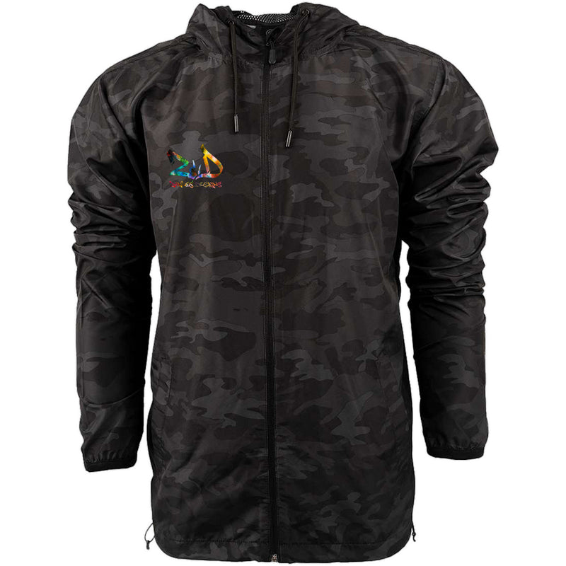 Zawles Designs Black Camo Stormbreaker Jacket
