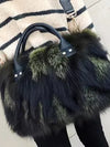 Luxury Real Fox Fur Women Handbags