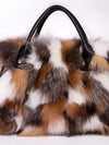 Luxury Real Fox Fur Women Handbags