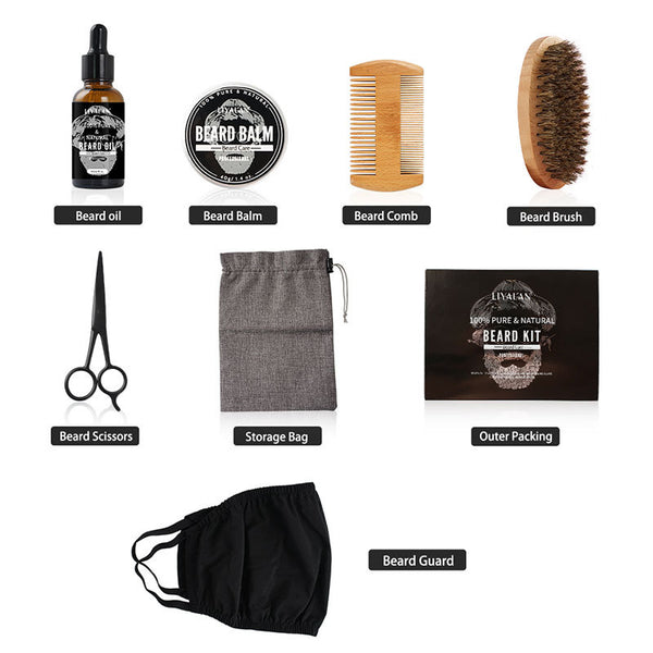 Beard Growth Kit For Men Hair Enhancer