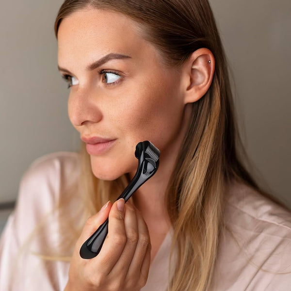 Derma Roller for Skin,Beard & Hair 0.2mm,0.25mm, 0.3mm