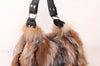 Luxury Real Fox Fur Women Handbags