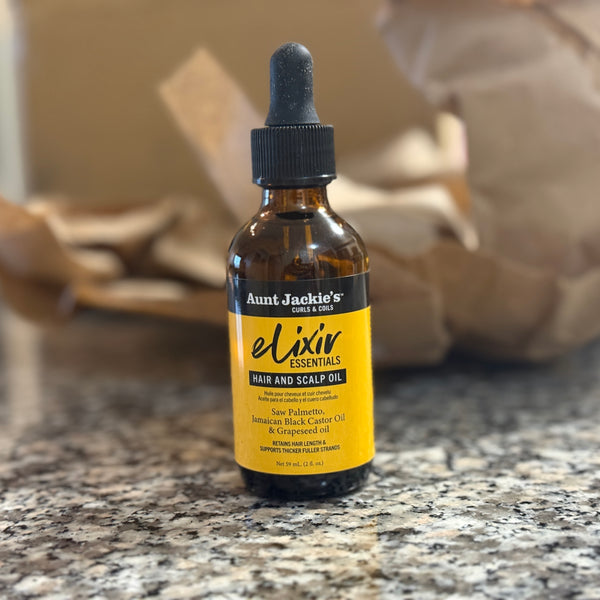 AUNT JACKIE'S Elixir Essential Hair & Scalp Oil (2oz)