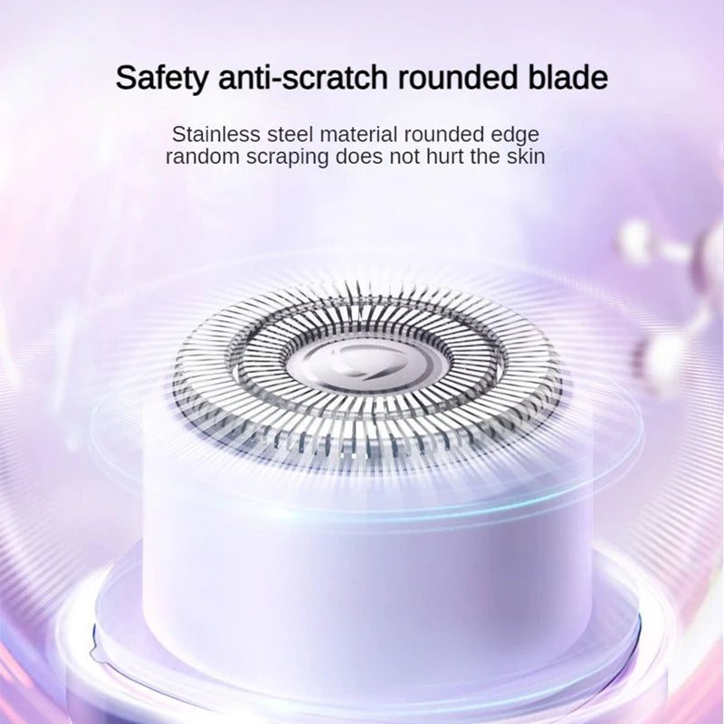 Women Mini Electric Hair Shaver Portable Waterproof