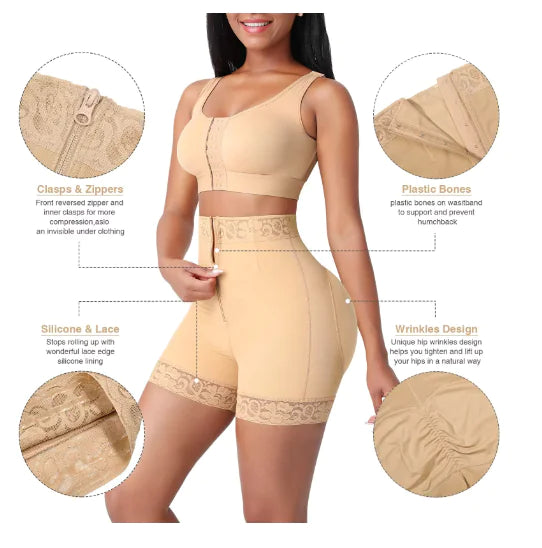 Slim Lift Zippered Shaping Pants