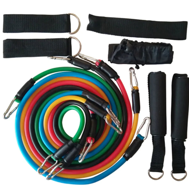 11PC Fitness Tubes and Fitness Bands