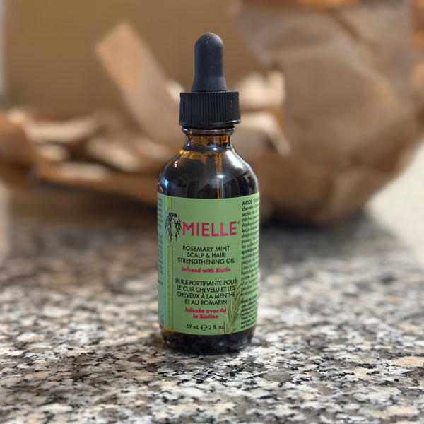 MIELLE Rosemary Mint Scalp & Hair Strengthening Oil (2oz)