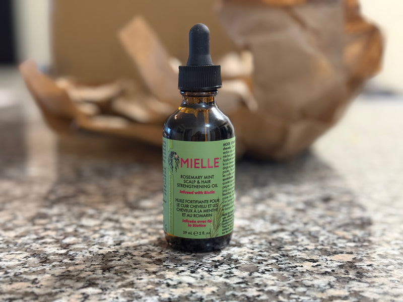 MIELLE Rosemary Mint Scalp & Hair Strengthening Oil (2oz)