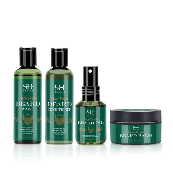 Biotin Beard Oil For Men Natural Tea Tree