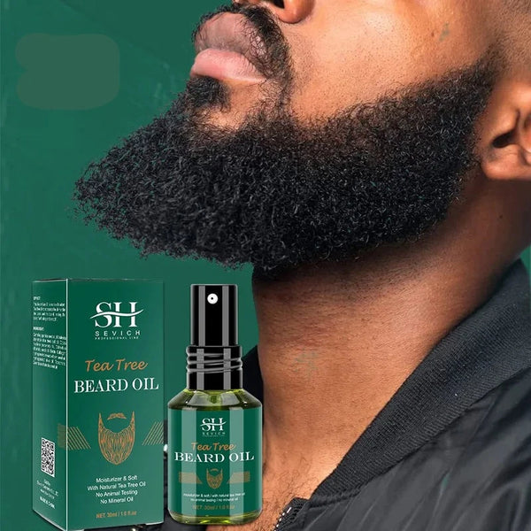 Biotin Beard Oil For Men Natural Tea Tree