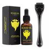 Men Beard Growth Kit for Facial Hair Growth with Derma Roller