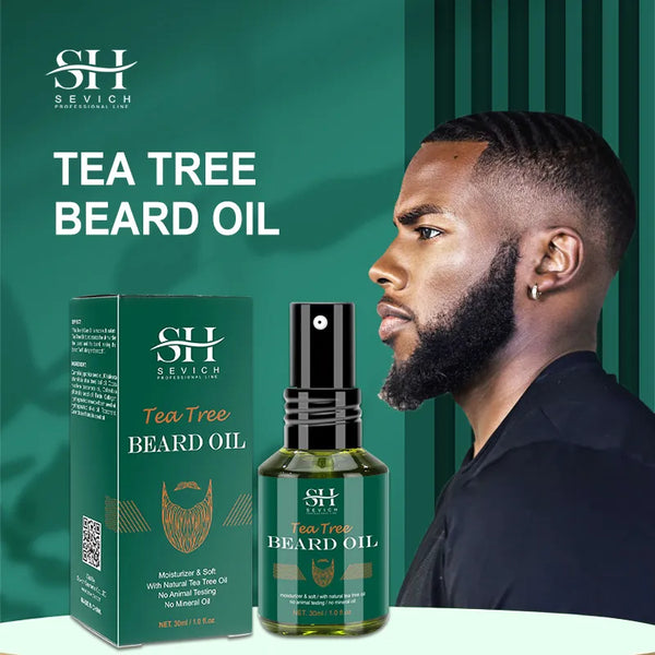 Biotin Beard Oil For Men Natural Tea Tree