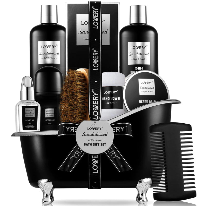 Deluxe Men's Beard & Body Care Kit