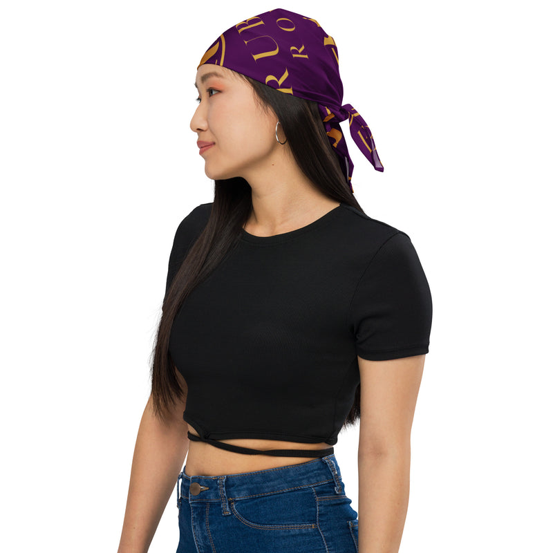 Rubena Royal All-over print bandana