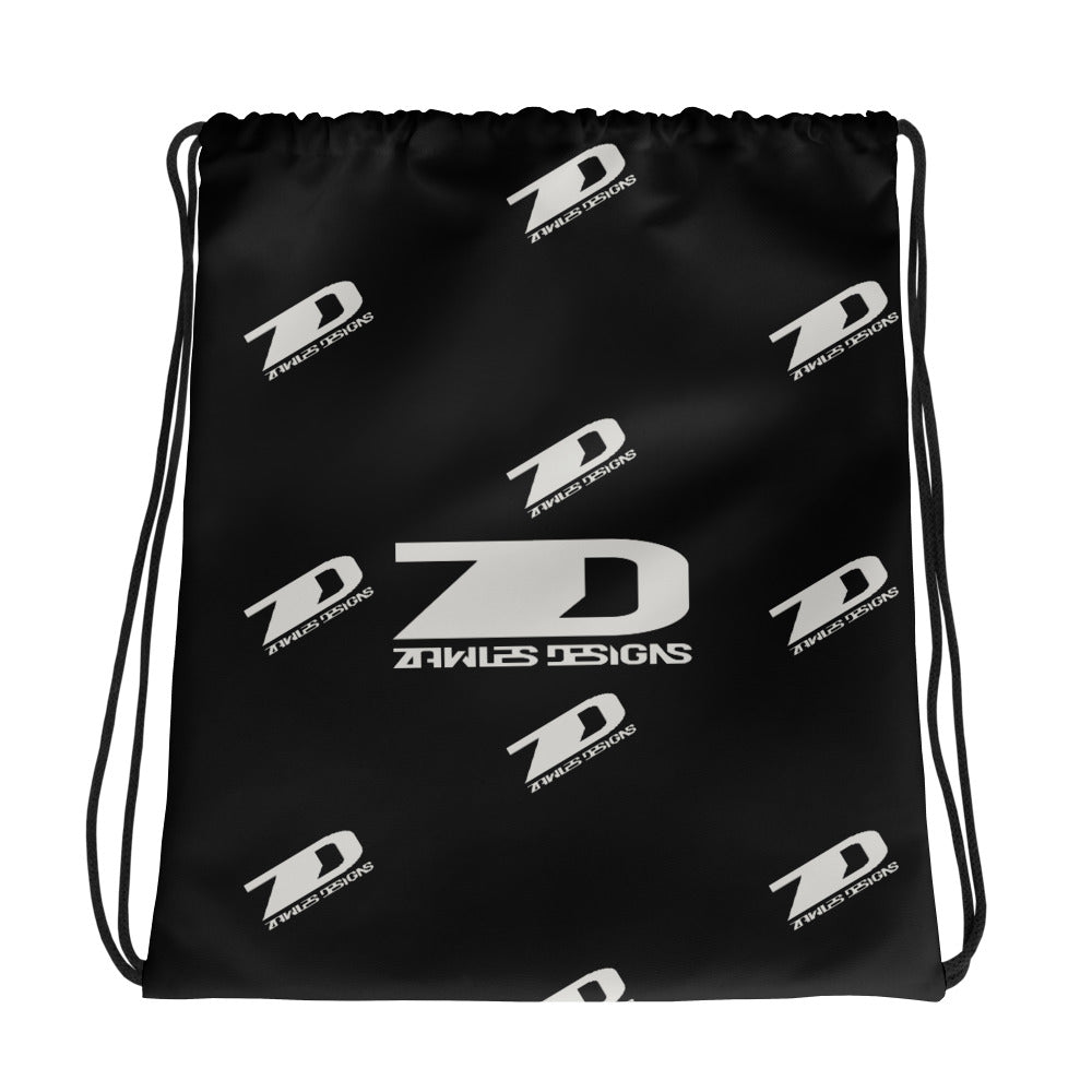Drawstring Gym Bag by Zawles Designs
