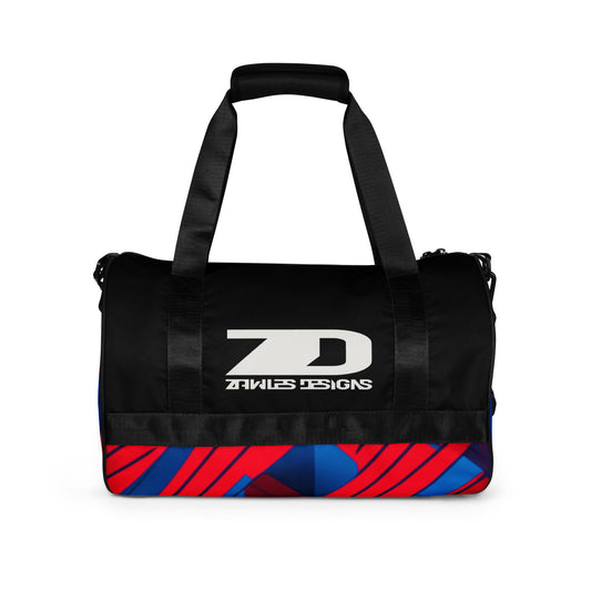 Zawles Designs. Water-resistant Gym Bag