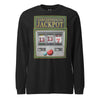 Zawles Designs Jackpot Spin: Lucky ZD Graphic Charm Unisex Long Sleeve Tee