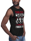 This Is A LifeStyle, There Is No Finish Line Muscle Shirt