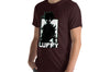 Shadowed Vigilance: LUFFY Anime Glitch Design Unisex t-shirt